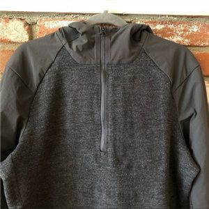 Lululemon Lab Mens Aestus Half-Zip Hoodie